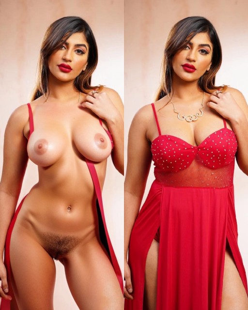 Yashika Aannand Red Dress Removed Naked Sex Body Bollywood X Org